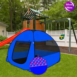 Delightful Popup Kids Play Tent House for Kids Multi Purpose Foldable-picture-17