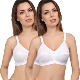 Pack of 2 Women Full Coverage Non Padded Bra-image-72