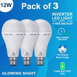 12 W Round B22 Inverter Bulb 4 hrs Bulb Emergency Light-image-78