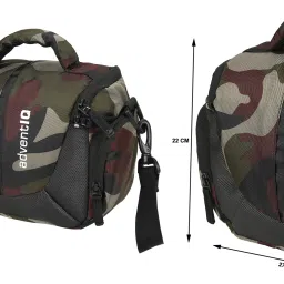 AdventIQ Compact Captura Pro DSLR/SLR Camera Bag-BNP 0297 (Camouflage Print-Blk Clr)Camera Bag image 4
