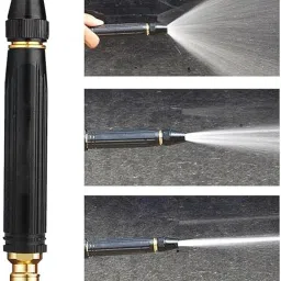Black High Pressure Nozzle, Portable High Pressure Washing Water Gun Nozzle Spray/High Pressure Water Gun for Car, Bike, Window Cleaning etc...-30