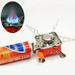 techel Mini Portable Square Shaped Gas Burner Camping Stove Wiyhout Cylinder NBM12 Stainless Steel Manual Gas Stove-picture-14