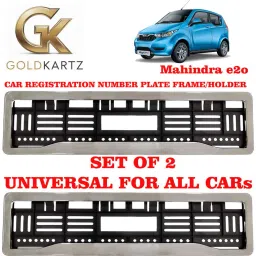 Mahindra e2o Car Registration Plate Holders for All Cars Car Number Plate-image-73