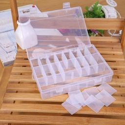 30-Days 36-Grid Adjustable Pills/Cosmetic/Make Up/Medicine Organizer/Box x2.60 Pill Box-image-43
