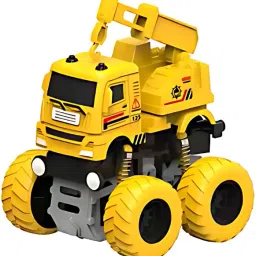 Monster Toe Truck Engineering Vehicle Construction Truck, Friction Powered-8