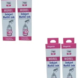 MOREL GI790 INK COMPATIBLE FOR CAN G1000 G2000 G3000 G4000 INKJET PRINTER PACK 4 Magenta Ink Cartridge-image-99