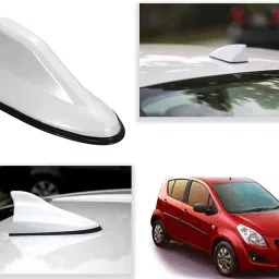 Peeps shark-white Maruti Ritz Type-2 peepsstore pack of 1 multi colour of anteena for your car Satellite Vehicle Antenna-image-36