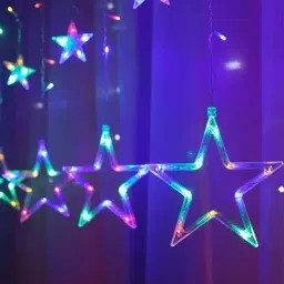 mr vajani 136 LEDs 3 m Multicolor Color Changing Star Rice Lights image 5
