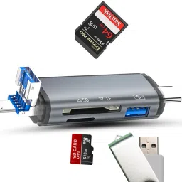 CIHROX USB 3.0 All in 1 OTG SD/Micro SD Card Read Type c Mobile Phone Card Reader-18