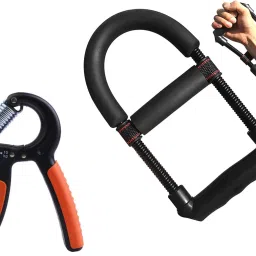 Hand Grip Strengthener & Wrist Exerciser Workout (Combo Pack of 2) Fitness Accessory Kit Kit-image-64