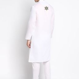 DEVOILER Ethnic Motifs Printed Regular Kurta With Pyjamas image 4