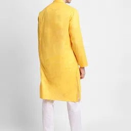 DEVOILER Ethnic Motifs Printed Regular Kurta With Pyjamas image 4