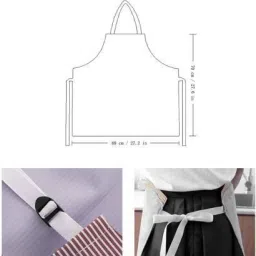 onndemand Polyester Chef's Apron - Free Size image 3