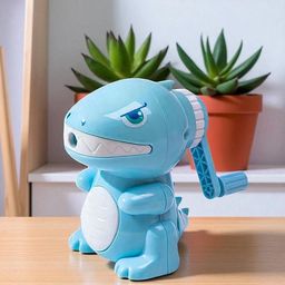 colorbee Adjustable Fun Shape Pencil Sharpener with Cute Handle for Kids & School Premium Dragon Shape Fun Cartoon Design Strong Blade & Safe School Stationery Sharpener-picture-1