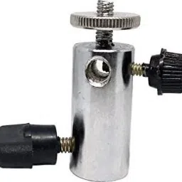 FND Umbrella Stud Sungun Video Light Clamp/Bracket for Flash/Accepts Hot Shoe Rotating Flash Bracket-11