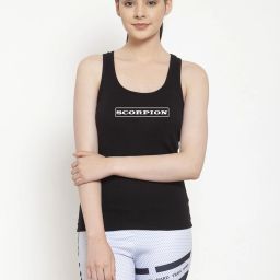 Women Black Tank Top/Vest-picture-7