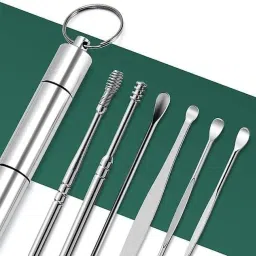Ear Wax Cleaner Ear Cleaning Tools kit Stick Set Spring Curette Earwax Remover-image-86