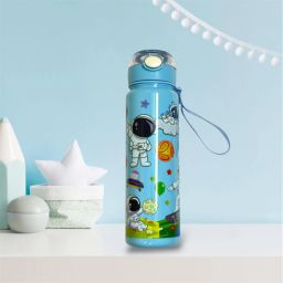 900ml Kids Astronaut Water Bottle | Cute Cartoon Sipper | BPA Free & Leakproof 900 ml Water Bottle-image-22