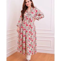 Women Viscose Rayon Kurta Pant Set-image-16