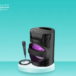 Clairbell DJ Box Speaker with FM Radio, Mic & USB Pen Drive 5W Bluetooth SpeakerMU114 5 W Bluetooth Party Speaker-image-21