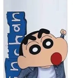 Shinchan Sipper Water Bottle Legend Print Aluminium 750 ml Water Bottle-image-18