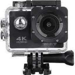 Enfogo 170 Degree Wide Angle with 2 Inch LCD Screen (12 years Warranty ) 4K Waterproof 1080p Action camera sport Vlog Sports and Action Camera-image-2