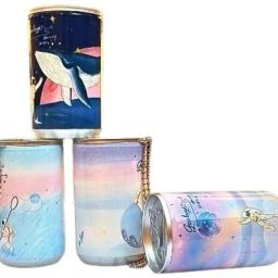 Space Theme Wet Wipes Tissue Can for Face Body Cleaning 120 PCS (Set of 4)-image-35