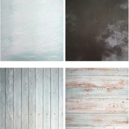 Flat Lay Flatlay Tabletop Photography Backdrop Background for Food, Jewelry, Cosmetics, Small Product, Photo Pros and More, (Set E) 56 * 88 cm 300 gsm Canvas Paper-18