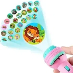 3 slides 24 patterns Mini Projector Torch Toy Flashlight for kids-5
