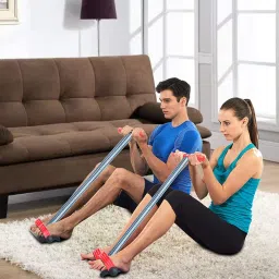 primesale Professional 2 Spring Elastic Steel Double Spring Multipurpose Tummy Trimmer Ab Exerciser image 3
