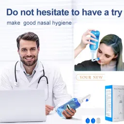 loopito 500ml Jal Neti Bottle - Nose Wash Cleaner - Neti pots for Sinus and Nasal wash Manual Nasal Aspirator image 5
