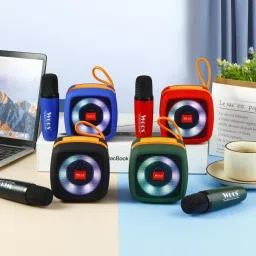 WOOS WS-M36 Portable Bluetooth Speaker Dynamic Thunder Sound With Rgb Light 15 W Bluetooth Home Audio Speaker-7