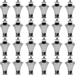 bene Garden Light Lour (Steel, 18 Cms, Pack of 24 Pcs) Gate Light Outdoor Lamp-picture-2