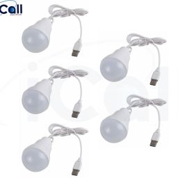 icall 5 USB LED Bulb Light for Outdoor with Any Laptop, PC, Power Bank & Smart Phone Led Light-49