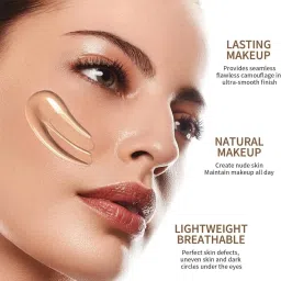 urbanfox High Coverage Foundation Lightweight Waterproof Base Makeup Foundation image 2