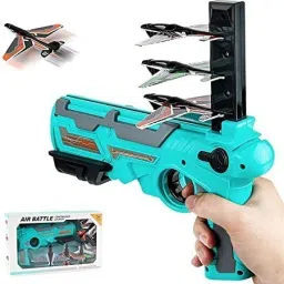 Catapult Plane Gun, Kids Outside Toys, Flying Toy 3 Pcs Glider Planes-image-20