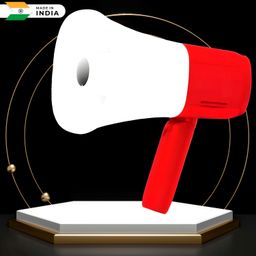 guggu v485 KING BHOPU MEGAPHONE - Loud & Clear, Stylish with USB, TF,Record,Chargeable Indoor, Outdoor PA System-picture-12