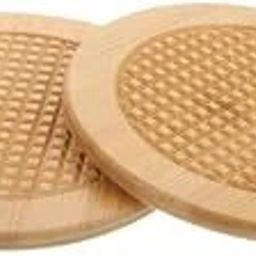 Wooden Trivet Mat Set, Heavy Duty Hot Pot Holder Wooden Trivet-35