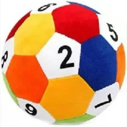 REOMTOYS Soft Numeric Plush Ball – Fun & Educational Toy for Kids- 19 cm-18