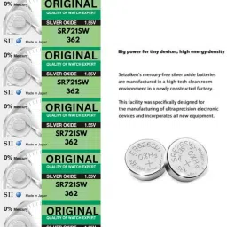 SR721SW 362 | Silver Oxide 1.55V Original Battery-picture-23