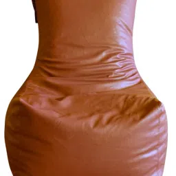XXL Premium Leatherette Bean Bag Chair With Bean Filling-picture-31