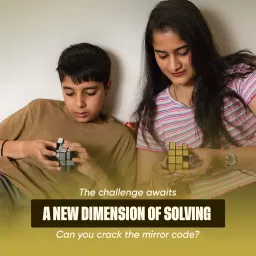 cubelelo Drift Mirror Cube (Golden) Speedcube Highspeed Magic Cube Puzzle image 5