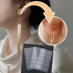 Invisible 10 Pieces Ear Lobe Support Bands Stretched or Torn Ear Lobe SupportFace Shaping Mask-13