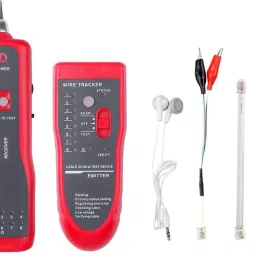 ultrabytes RJ11 RJ45 Cat5 Cat6 Telephone Wire Tracker Tracer Ethernet Network Cable Tester Analog Multimeter image 2