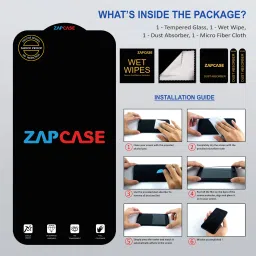 Zapcase Edge To Edge Tempered Glass for Samsung Galaxy A55 5G image 5