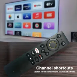Voltonix Infrared Non Voice TV Remote Compatible for Smart Android LED TV Realme Remote Controller image 2