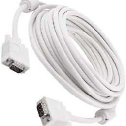 TERABYTE TV-out Cable High Quality VGA 15 Pin Male-Male Cable for LCD LED TFT Moniter-10 MTR-image-95