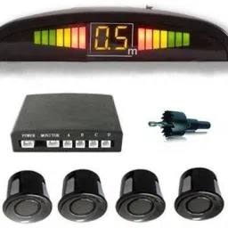 FC-4556 Car Reverse 4 Parking Sensor System Premium Quality Reverse Backup Radar System with LED Display Parking Sensor-image-19