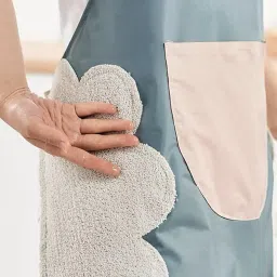 ablue clipper Polyester Home Use Apron - Free Size image 2