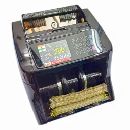 AKS AUTOMATION TOUCH MASTER LCD Mix Value Cash Counter with Fake Note Detector Note Counting Machine-46
